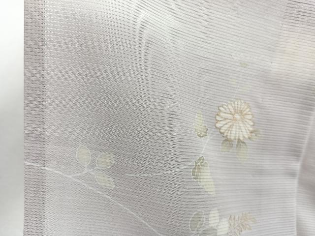 平和屋着物*夏物 訪問着 絽 萩花文 暈し染め 金彩 正絹 逸品 CABJ4256xi