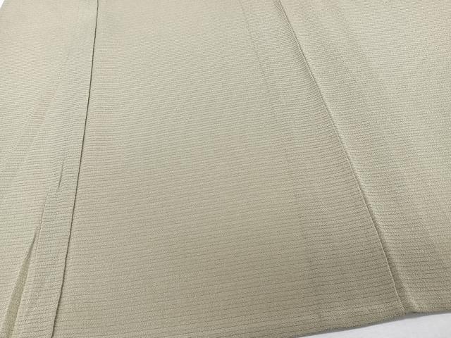 平和屋着物*夏物 色無地 絽縮緬 油色 正絹 逸品 CABJ4257xi