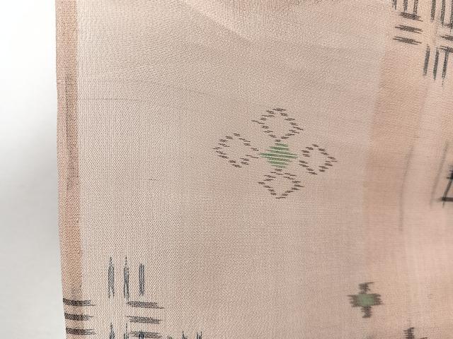 平和屋着物*夏物 本場琉球絣 夏琉球 正絹 逸品 CABJ4262xi