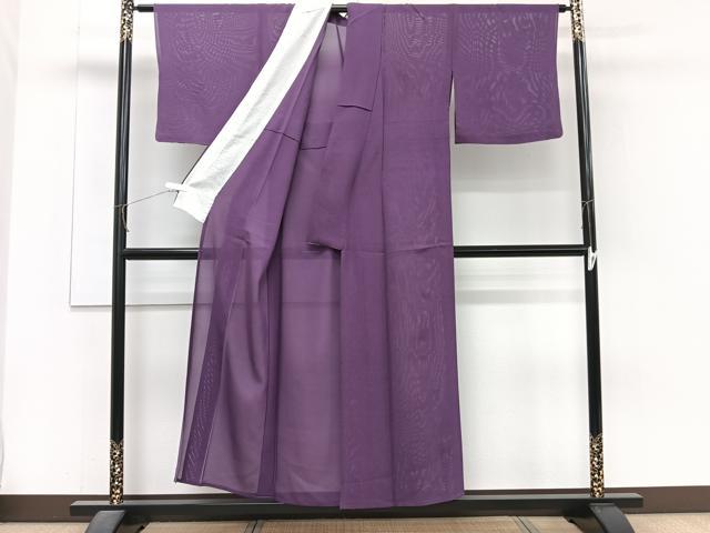 平和屋着物*夏物 小紋 絽 霞文 正絹 逸品 CABJ4276xi