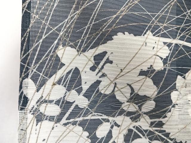 平和屋着物*夏物 訪問着 紋絽 草花文 蛍ぼかし 正絹 逸品 CABJ4302xi