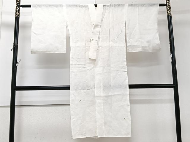 平和屋着物*夏物 長襦袢 芝花紋紗 白色 麻 逸品 CABJ4307xi