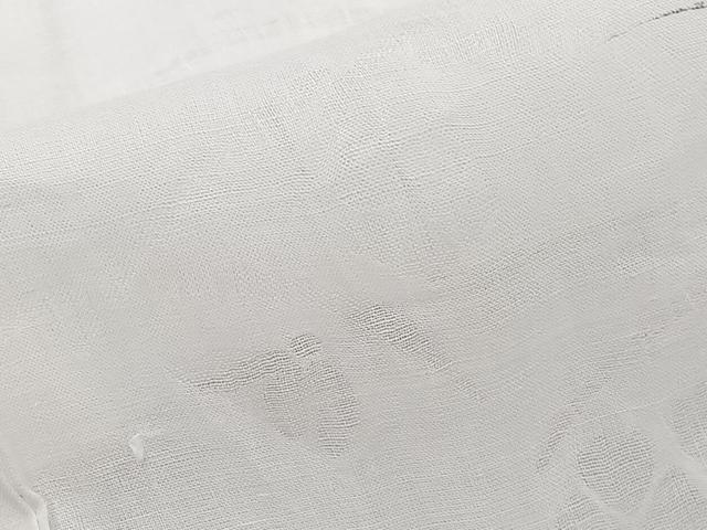 平和屋着物*夏物 長襦袢 芝花紋紗 白色 麻 逸品 CABJ4307xi