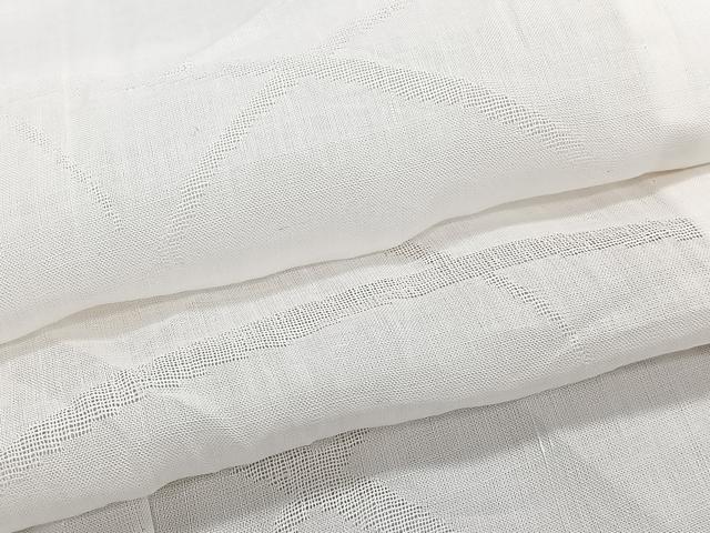 平和屋着物*夏物 長襦袢 芝紋紗 生成り色 麻 逸品 CABJ4308xi