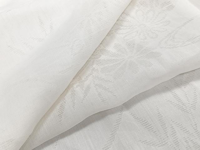 平和屋着物*夏物 長襦袢 芝草花紋紗 麻 逸品 CABJ4310xi
