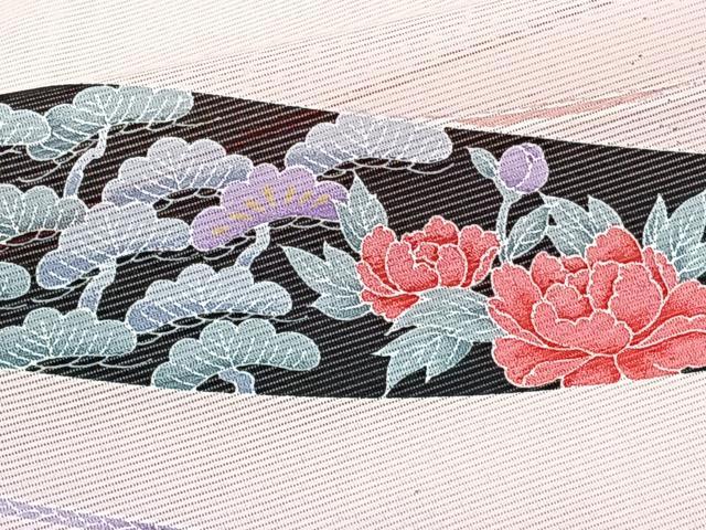 平和屋着物*夏物 訪問着 絽 鬘帯花文 洗える着物 CABJ4339xi
