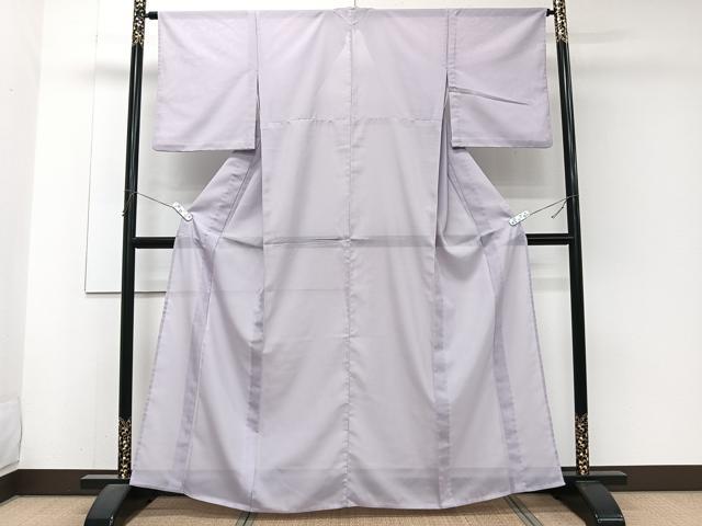 平和屋着物*夏物 色無地 絽 白藤色 洗える着物 CABJ4354xi