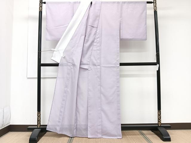 平和屋着物*夏物 色無地 絽 白藤色 洗える着物 CABJ4354xi