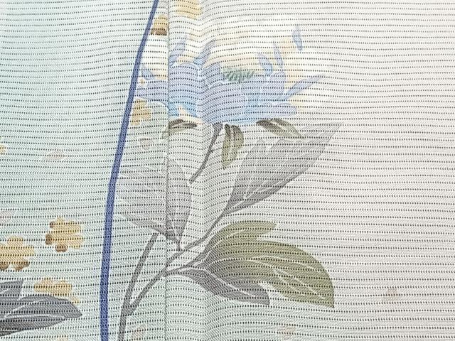 平和屋着物*夏物 訪問着 絽 友禅 草花文 洗える着物 CABJ4371xi