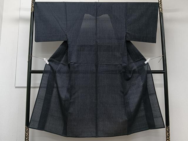平和屋着物*夏物 男性 紗紬 縞 正絹 逸品 CABJ4375xi
