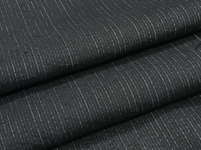 平和屋着物*夏物 男性 紗紬 縞 正絹 逸品 CABJ4375xi