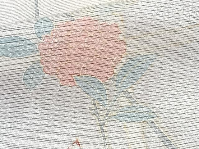 平和屋着物*夏物 訪問着 絽 友禅 枝草花文 正絹 逸品 未使用 CABJ4386xi