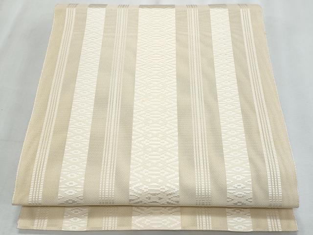 平和屋着物*夏物 本場筑前博多織 八寸名古屋帯 紗献上 正絹 逸品 CABJ4423fb