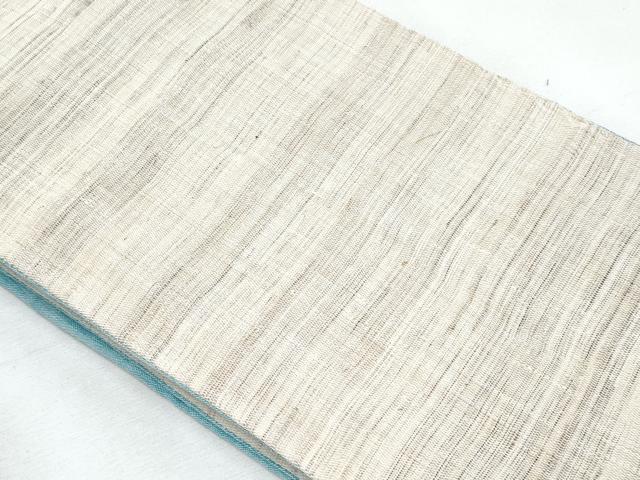 平和屋着物*夏物 両面 半幅帯 霞文 綿麻 逸品 CABJ4431fb