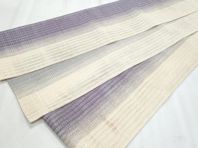 平和屋着物*夏物 半幅帯 間道 逸品 CABJ4435fb