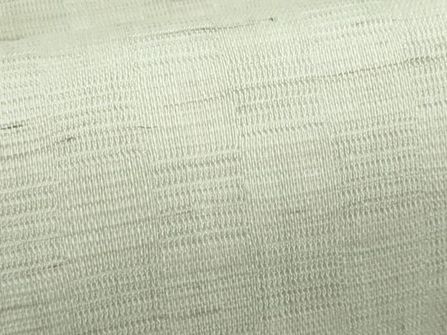 平和屋着物*夏物 半幅帯 青磁鼠色 麻 逸品 CABJ4437fb