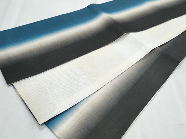 平和屋着物*夏物 半幅帯 霞文 正絹 逸品 CABJ4441fb