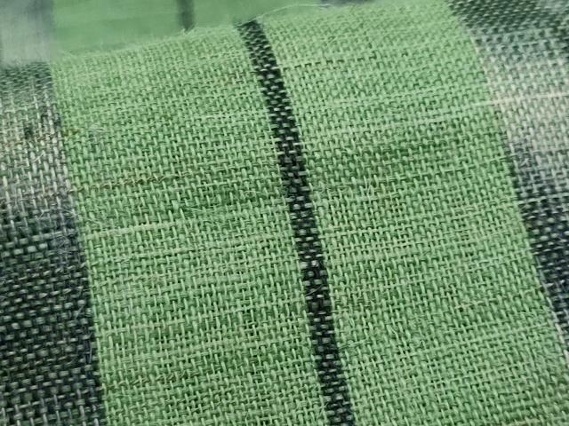 平和屋着物*夏物 半幅帯 幾何学文様 麻 逸品 CABJ4447fb
