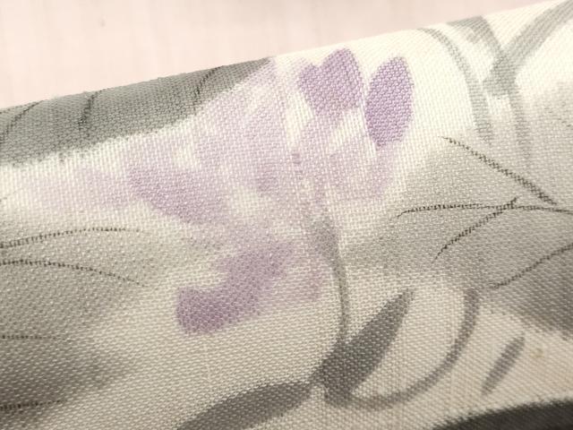 平和屋着物*夏物 九寸名古屋帯 作家物 手描き 枝花文 正絹 逸品 CABJ4454fb