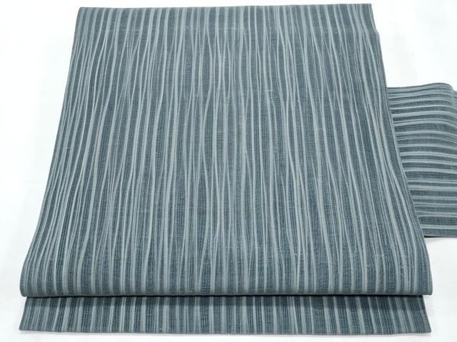 平和屋着物*夏物 全通柄 九寸名古屋帯 変わり縞 正絹 逸品 CABJ4498fb