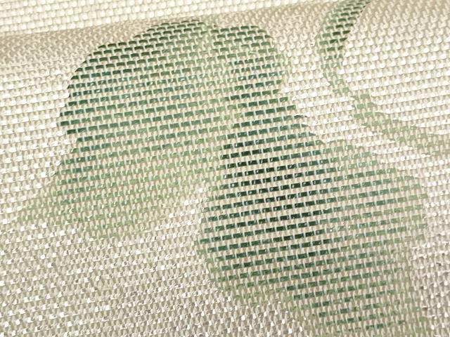 平和屋着物*夏物 九寸名古屋帯 枝花文 正絹 逸品 CABJ4504fb