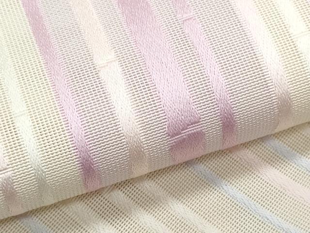 平和屋着物*夏物 本場筑前博多織 八寸名古屋帯 竹並び 正絹 逸品 CABJ4525fb