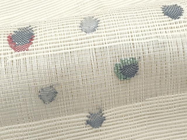 平和屋着物*夏物 八寸名古屋帯 抽象文様 正絹 逸品 CABJ4550fb