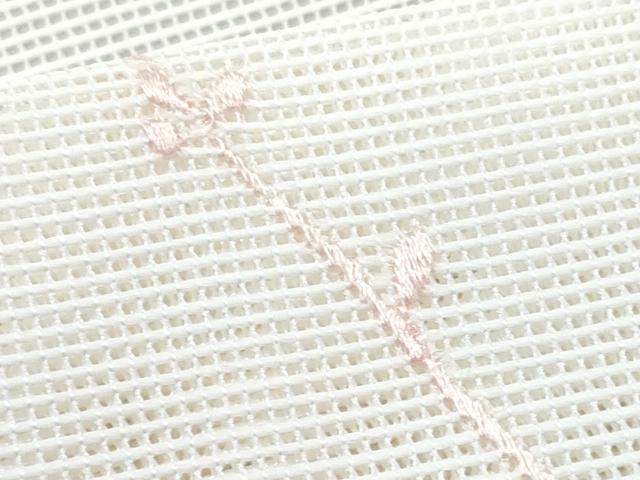 平和屋着物*夏物 八寸名古屋帯 総刺繍 枝花文 CABJ4553fb