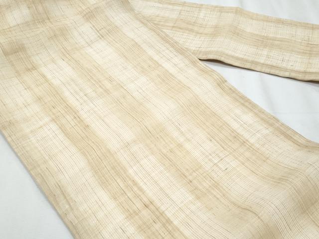 平和屋着物*夏物 九寸名古屋帯 間道 麻 逸品 CABJ4557fb