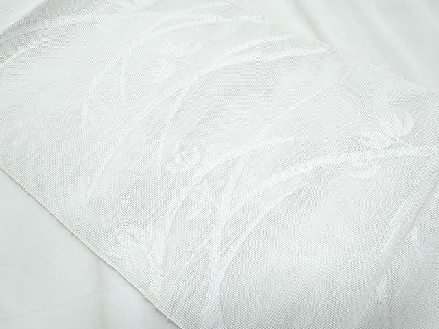 平和屋着物*夏物 八寸名古屋帯 枝花文 CABJ4564fb