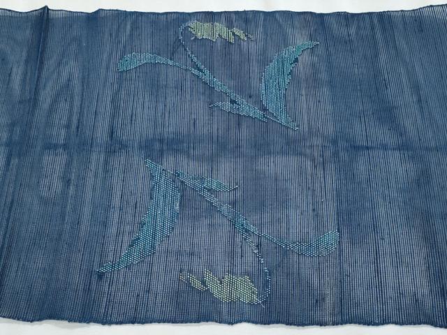 平和屋着物*夏物 八寸名古屋帯 枝花文 正絹 逸品 CABJ4632fb