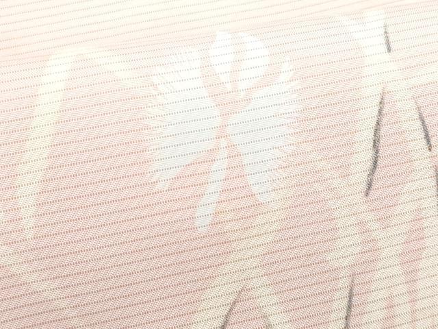 平和屋着物*夏物 絽塩瀬 九寸名古屋帯 枝花文 正絹 逸品 CABJ4713fb