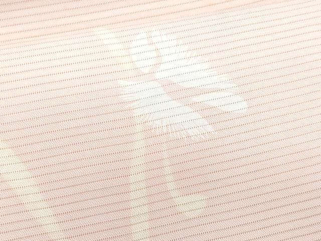 平和屋着物*夏物 絽塩瀬 九寸名古屋帯 枝花文 正絹 逸品 CABJ4713fb