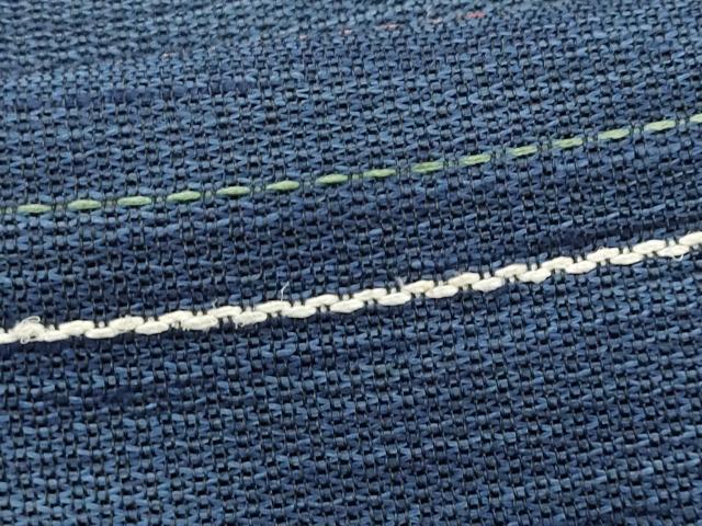 平和屋着物*夏物 八寸名古屋帯 横段文 正絹 逸品 CABJ4721fb