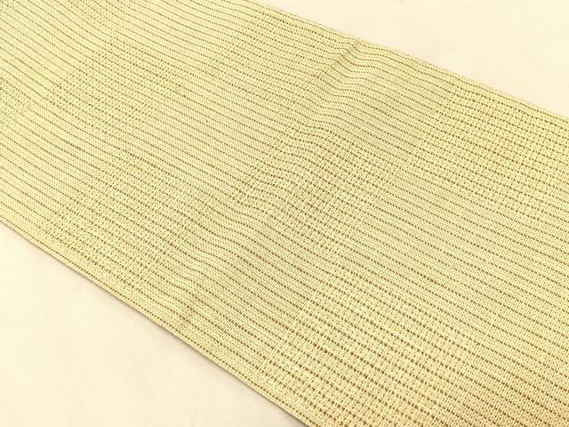 平和屋着物*夏物 八寸名古屋帯 市松文様 正絹 逸品 CABJ4746fb