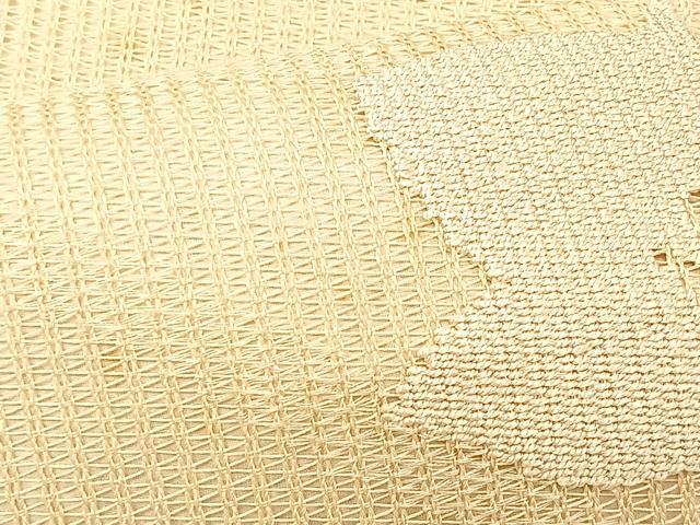 平和屋着物*夏物 九寸名古屋帯 桔梗文 正絹 逸品 CABJ4759fb