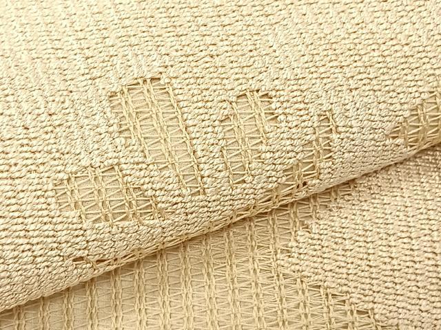 平和屋着物*夏物 九寸名古屋帯 桔梗文 正絹 逸品 CABJ4759fb
