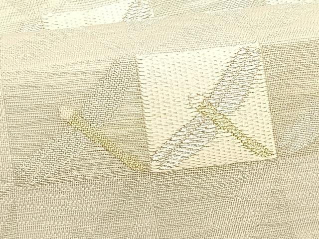 平和屋着物*夏物 九寸名古屋帯 トンボ 金銀糸 正絹 逸品 CABJ4786fb