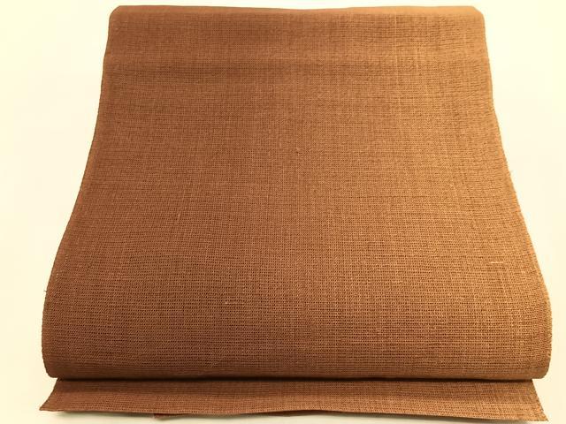 平和屋着物*夏物 八寸名古屋帯 霞文 絹麻 逸品 CABJ4788fb