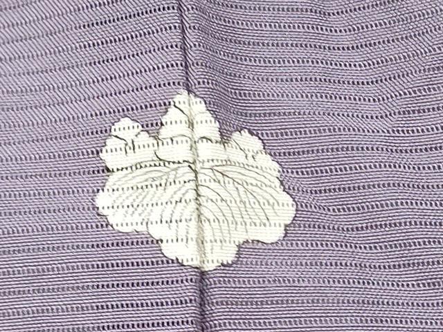 平和屋着物*夏物 色無地 絽 竜胆色 正絹 逸品 CABJ4813hy