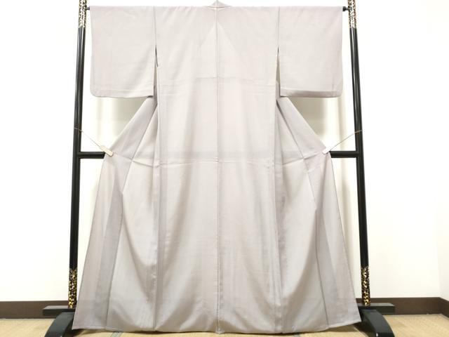 平和屋着物*夏物 色無地 絽 白藤色 正絹 逸品 CABJ4816hy