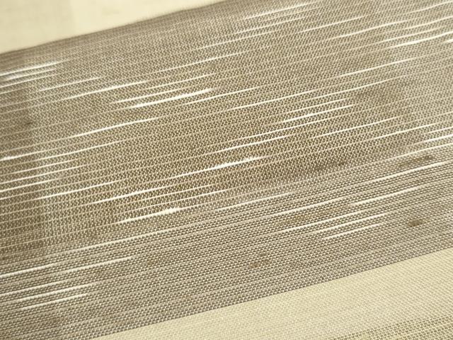 平和屋着物*夏物 紗紬 市松霞文 正絹 逸品 CABJ4832hy