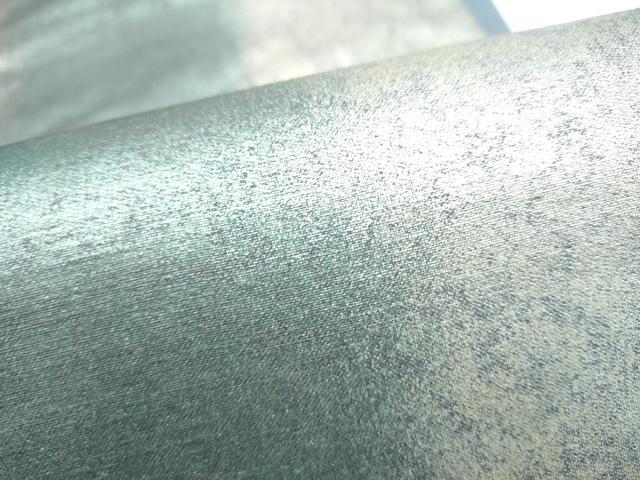平和屋着物●全通柄袋帯 紬地 霞文 銀糸 正絹 逸品 CABJ4856hy