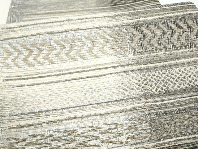 平和屋着物●全通柄袋帯 本泥染 虹彩 金糸 ますいわ屋扱い 虹彩 正絹 逸品 CABJ4880hy