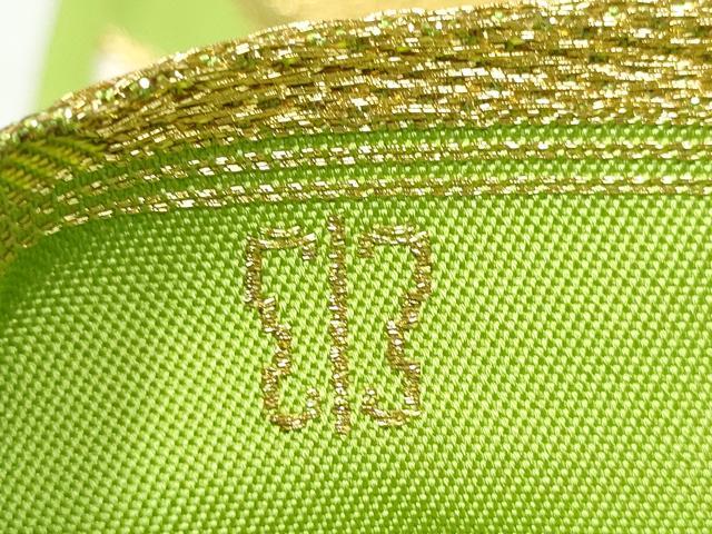 平和屋着物●西陣 川島織物 全通柄 本袋帯 七宝花文 金糸 正絹 逸品 CABJ4883hy
