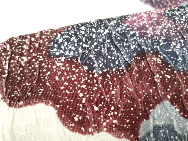 平和屋着物●博多織 鵬翔 全通柄袋帯 纐纈 霞文 正絹 逸品 未使用 CABJ4956hy