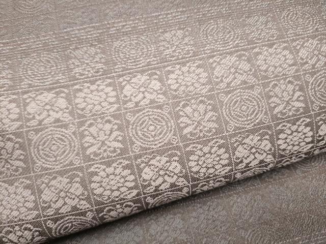 平和屋着物●両面 六通柄袋帯 いちご錦 菊 金糸 鈴乃屋扱い 正絹 逸品 CABJ4957hy