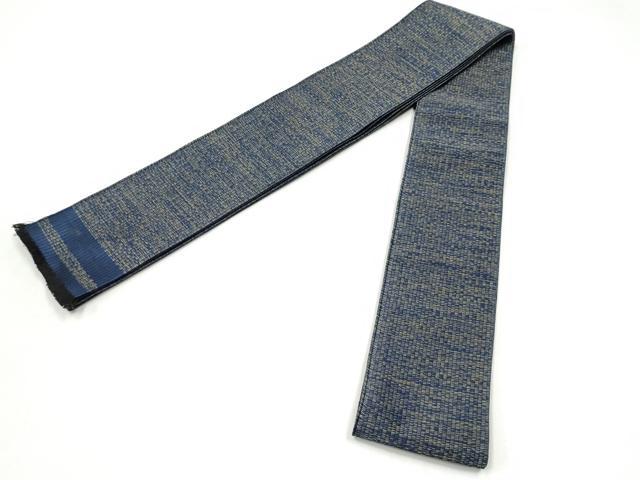 平和屋着物●男性 本場筑前博多織 角帯 霞文 正絹 逸品 CABJ5011hy