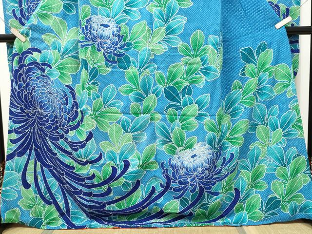 平和屋着物●名門 藤娘きぬたや・総絞り 振袖 乱菊 正絹 逸品 CABJ5068hy