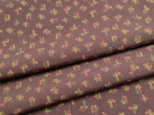平和屋着物●上質な小紋 成物 正絹 逸品 CABJ5115hy